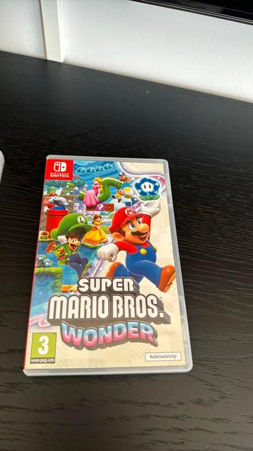 Mario Bros Wonder. 