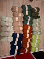 Royal garen, Ophalen, Breien of Haken, Wol of Garen