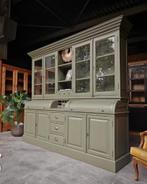 Mosgroene Grutterskast | Apothekerskast | buffetkast #532, Huis en Inrichting, Kasten | Buffetkasten, Niet ingevuld, 200 cm of meer