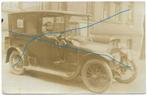 Feldpost 1915 auto chauffeur duits fotokaart, Ophalen of Verzenden, Voor 1920, Gelopen, Voertuig