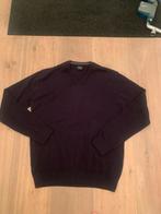 Donker nlauw v hals trui, Ophalen of Verzenden, Zo goed als nieuw, Maat 56/58 (XL), Blauw