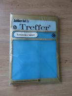 NIEUW Laken Blauw Vintage Retro Jaren 60/70, Eenpersoons, Blauw, Overige typen, Nieuw
