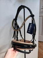 L'Anique Beige/Goud Outlet Hoofdstel - GRATIS VERZENDING, Dieren en Toebehoren, Dressuur, Bitsnbridles.eu@outlook.com, Nieuw, Tijnjeweg 37, gersloot
