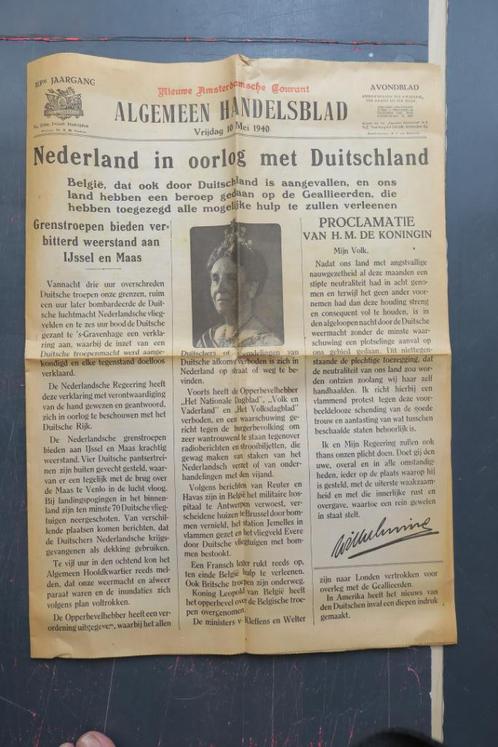 2de WERELD OORLOG 76 0orlogskranten, Boeken, Oorlog en Militair, Gelezen, Overige onderwerpen, Tweede Wereldoorlog, Verzenden