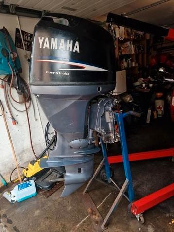 Yamaha 100pk 4takt langstaart Electrichgestard powertrim  beschikbaar voor biedingen