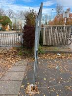 Dubbele Poort 4m Breed - Beschadigd, Incl. Sleutels, Tuin en Terras, Tuinhekken en Hekwerk, Met poort, Gebruikt, Overige typen