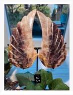 Korting Chevron amethist edelsteen engel vleugels op stand, Antiek en Kunst, Ophalen of Verzenden