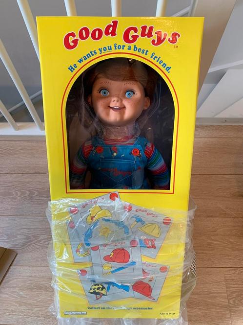 Chucky good guy replica 1:1 figure Childsplay 2 Tots, Verzamelen, Film en Tv, Nieuw, Actiefiguur of Pop, Ophalen of Verzenden