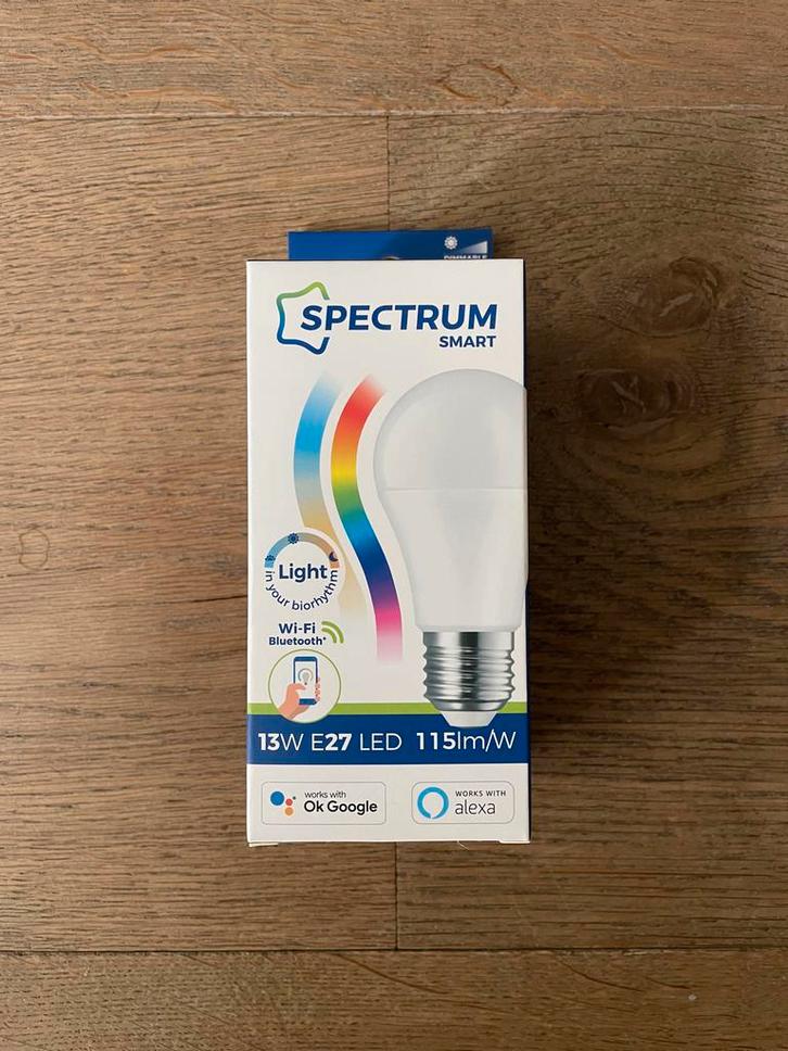 Spectrum Smart LED Lamp E27 - Nieuw!, Huis en Inrichting, Lampen | Losse lampen, Nieuw, Led-lamp, Minder dan 30 watt, E27 (groot)