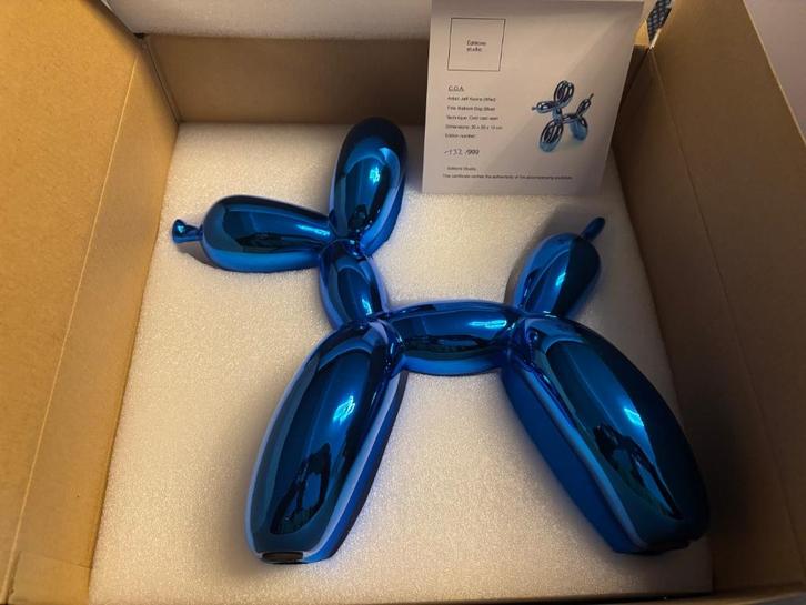 Balloon dog’s (after) Editions studio Jeff Koons, Antiek en Kunst, Kunst | Designobjecten, Ophalen of Verzenden