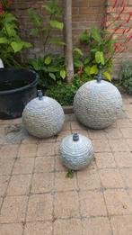 Te koop 3 mooie granieten ballen voor fonteinen., Ophalen, Zo goed als nieuw, Fontein