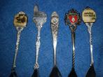 10 Verzilverde Theelepels - Souvenir Lepels, Ophalen of Verzenden