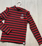 Zgan retour trui meisje, rood/grijs 122/128, Ophalen of Verzenden, Zo goed als nieuw, Meisje, Shirt of Longsleeve