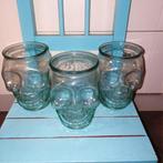 Happy Skull cocktailglas 3 stuks, Ophalen, Gebruikt, Overige typen