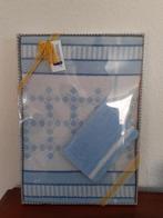 Vintage badhanddoek washand Seahorse *eureka*, Ophalen of Verzenden, Nieuw, Blauw, Handdoek
