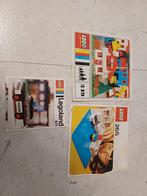 Drie Lego instructieboekjes jaren 70, Ophalen of Verzenden, Gebruikt, Losse stenen, Lego