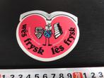 sticker wês frysk  lês frysk Stichting it fryske boek, Verzamelen, Ophalen, Zo goed als nieuw, Bedrijf of Vereniging