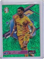 Topps Finest Euro 2024 Cody Gakpo Nederland Green /125, Ophalen of Verzenden, Zo goed als nieuw, Plaatje