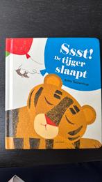 Britta Teckentrup - Ssst! De tijger slaapt hardcover, 3 tot 4 jaar, Ophalen of Verzenden, Zo goed als nieuw, Britta Teckentrup