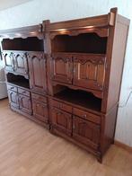 Buffetkast eiken, servies kast, antiek, vintage, 2 delig, Ophalen