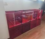 Ikea Lekman bakken rood voor Ikea Expedit of Kallax, Ophalen, Gebruikt, Minder dan 50 cm, Minder dan 50 cm