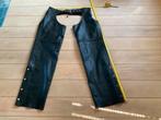 Chaps leer maat 44, Kleding | Heren, Ophalen of Verzenden, Zo goed als nieuw, Zwart