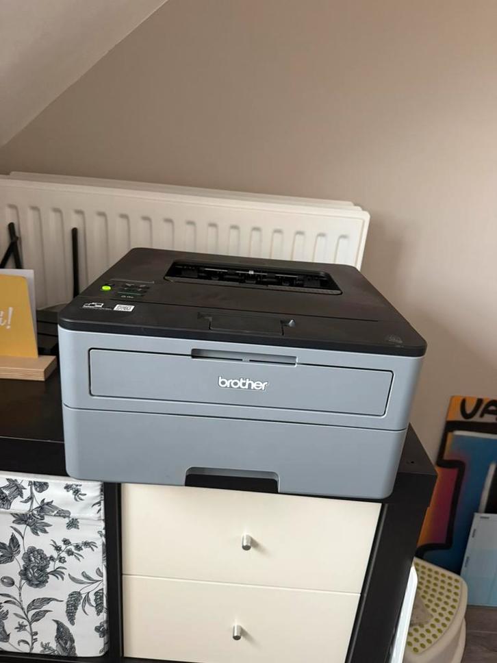 Brother laserprinter, Computers en Software, Printers, Gebruikt, Printer, Laserprinter, Zwart-en-wit printen, Draadloos, Ophalen of Verzenden
