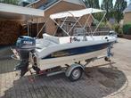Mooie goed onderhouden Topcraft 440 Millenium  met 40pk, Watersport en Boten, Ophalen, Gebruikt, Minder dan 70 pk, 3 tot 6 meter