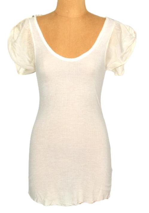 Patrizia Pepe jurkje, mini-jurk, jurk, Mt. S, Kleding | Dames, Jurken, Zo goed als nieuw, Maat 36 (S), Wit, Boven de knie, Verzenden