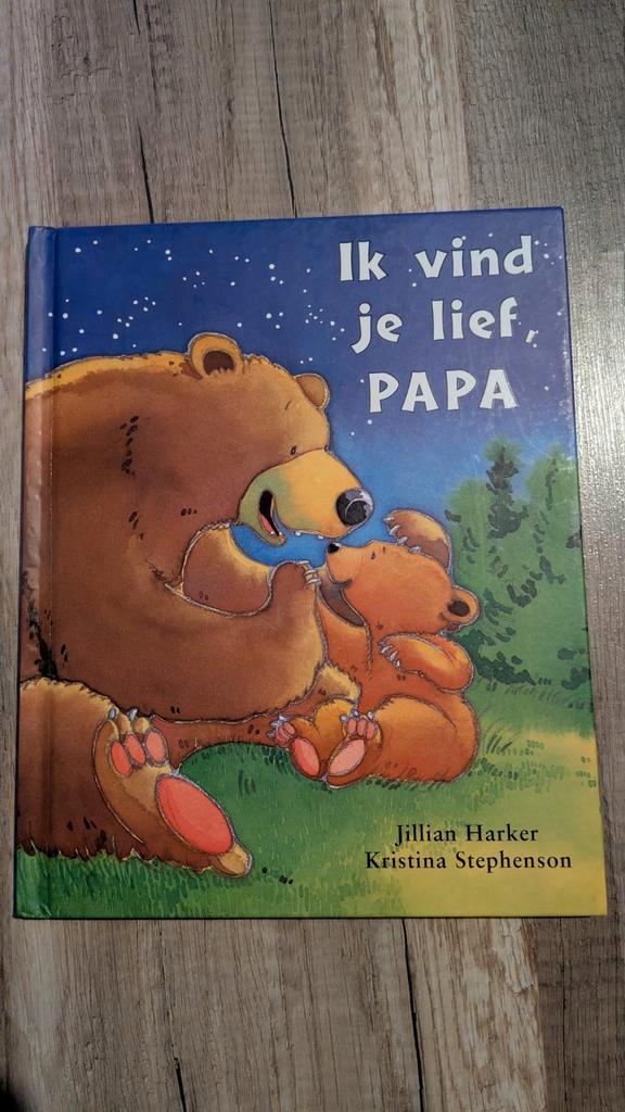 Ik vind je lief, papa!, Boeken, Kinderboeken | Baby's en Peuters, Zo goed als nieuw, Ophalen of Verzenden