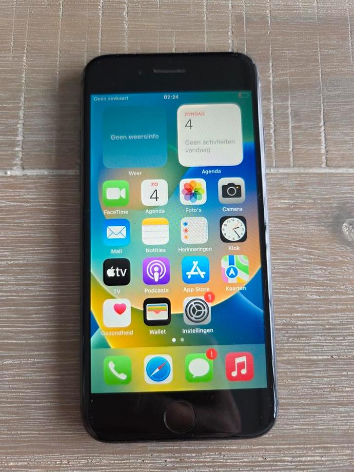 Iphone 8 64 gb zwart, Telecommunicatie, Mobiele telefoons | Apple iPhone, Gebruikt, 64 GB, Zonder abonnement, Zonder simlock, iPhone 8