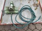 compressor 2 cilinder aftakas tractor trekker  werkt perfect, Gebruikt, Ophalen of Verzenden, Mobiel, 6 tot 10 bar