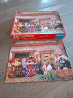 Vintage puzzel - Bereboot - 35 stukjes, Ophalen of Verzenden, 10 tot 50 stukjes, Gebruikt, 2 tot 4 jaar