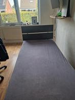 Eenpersoonsbed - Grijs, Ophalen, Gebruikt, 90 cm, Eenpersoons