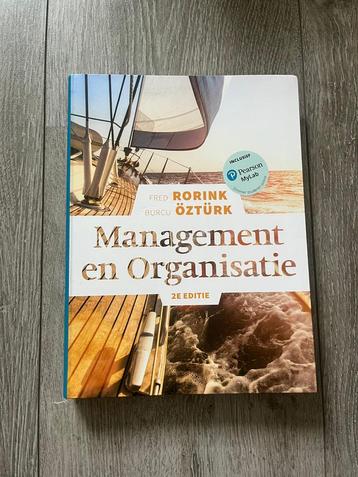 Management en Organisatie Studieboek beschikbaar voor biedingen
