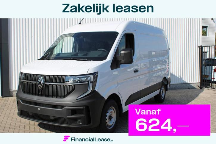 Renault Master T35 2.0 dCi 150 L2H2 Advance | BPM Vrij | EX., Auto's, Bestelauto's, Bedrijf, Lease, Financial lease, ABS, Achteruitrijcamera