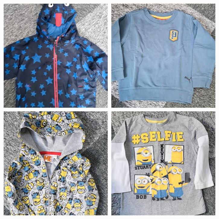 Kinderkleding PUMA Minions Cars Maat 92-98, Kinderen en Baby's, Kinderkleding | Kinder-kledingpakketten, Gebruikt, Maat 92, Ophalen of Verzenden