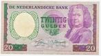 Nederland 20 Gulden 1955 Boerhaave, Postzegels en Munten, Bankbiljetten | Nederland, Los biljet, Ophalen of Verzenden