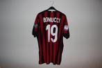 Authentiek AC Milan Home 2017/2018 - Leonardo Bonucci #19, Ophalen of Verzenden, Zo goed als nieuw, Buitenlandse clubs, Shirt