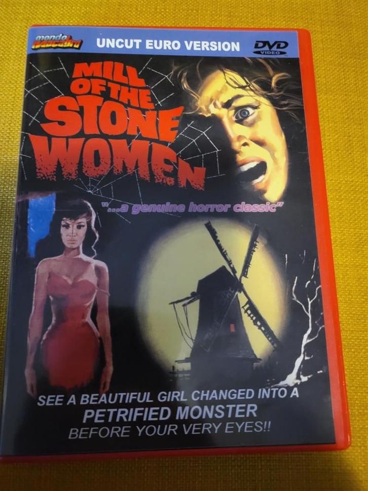 Mill Off The Stone Women dvd horror cult, Cd's en Dvd's, Dvd's | Horror, Zo goed als nieuw, Overige genres, Vanaf 16 jaar, Ophalen of Verzenden