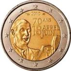 De speciale 2 Euro FRANKRIJK 2010 "Charles de Gaulle"in unc., 2 euro, Frankrijk, Ophalen of Verzenden