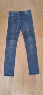 Skinny biker jeans Hema grijs maat 164 in nieuwstaat, Kinderen en Baby's, Broek, Ophalen of Verzenden, Zo goed als nieuw, Hema