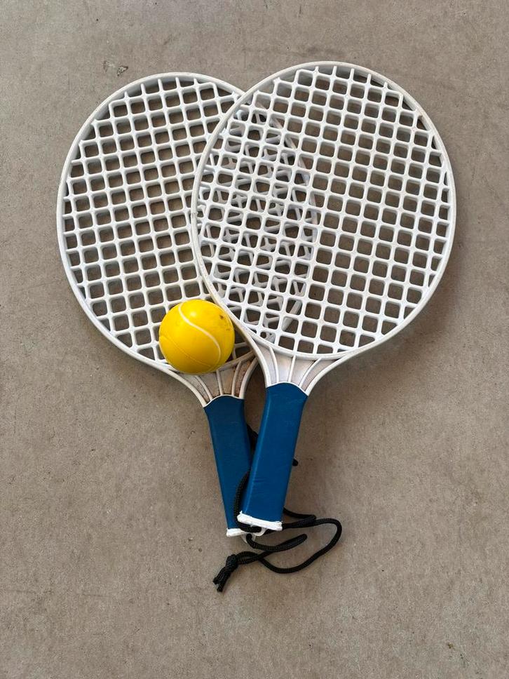 Tennisset voor kinderen, Kinderen en Baby's, Speelgoed | Buiten | Actiespeelgoed, Gebruikt, Ophalen