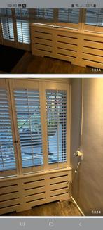 Mooie Houten Shutters, Doe-het-zelf en Verbouw, Rolluiken, 200 cm of meer, Wit, 150 tot 200 cm, Ophalen of Verzenden
