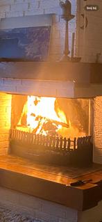 Gietijzeren haard, Ophalen, Gebruikt, Inzethaard, Houthaard