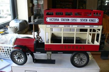 london doubledeckerbus-MAXI TOYS(NL)schaal 1/16 ?-koopje!!!! beschikbaar voor biedingen