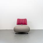 1x Leolux Pallone Fauteuil Donker-/Lichtgrijs/Roze - Chroom, Niet ingevuld, Niet ingevuld, 75 tot 100 cm, Ophalen of Verzenden