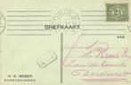 H.G. Weber, Scheveningen - 06.1914 - briefkaart, Ophalen of Verzenden, Briefkaart