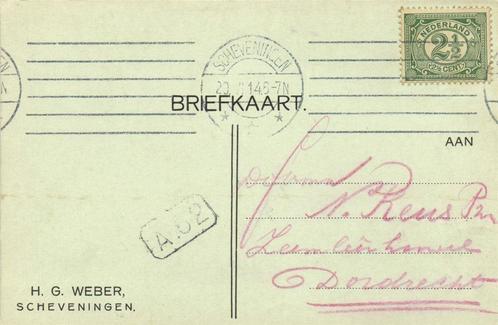 H.G. Weber, Scheveningen - 06.1914 - briefkaart, Postzegels en Munten, Brieven en Enveloppen | Nederland, Briefkaart, Ophalen of Verzenden