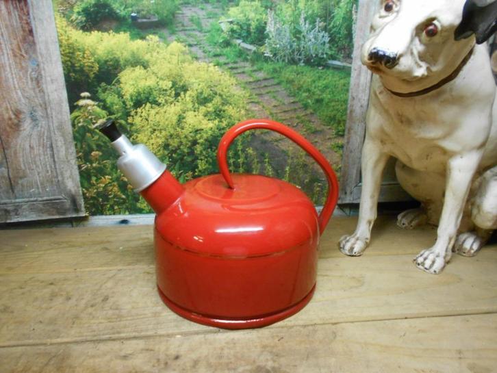 rood emaille keukengerei uit grootmoederstijd, Antiek en Kunst, Antiek | Emaille, Ophalen of Verzenden